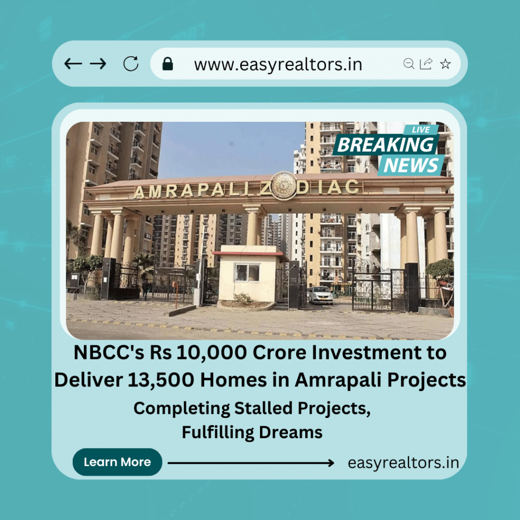 NBCC Amrapali projects development