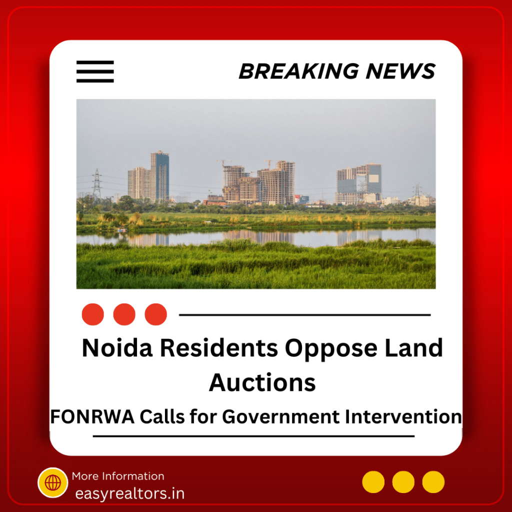 halt land auctions in housing sectors