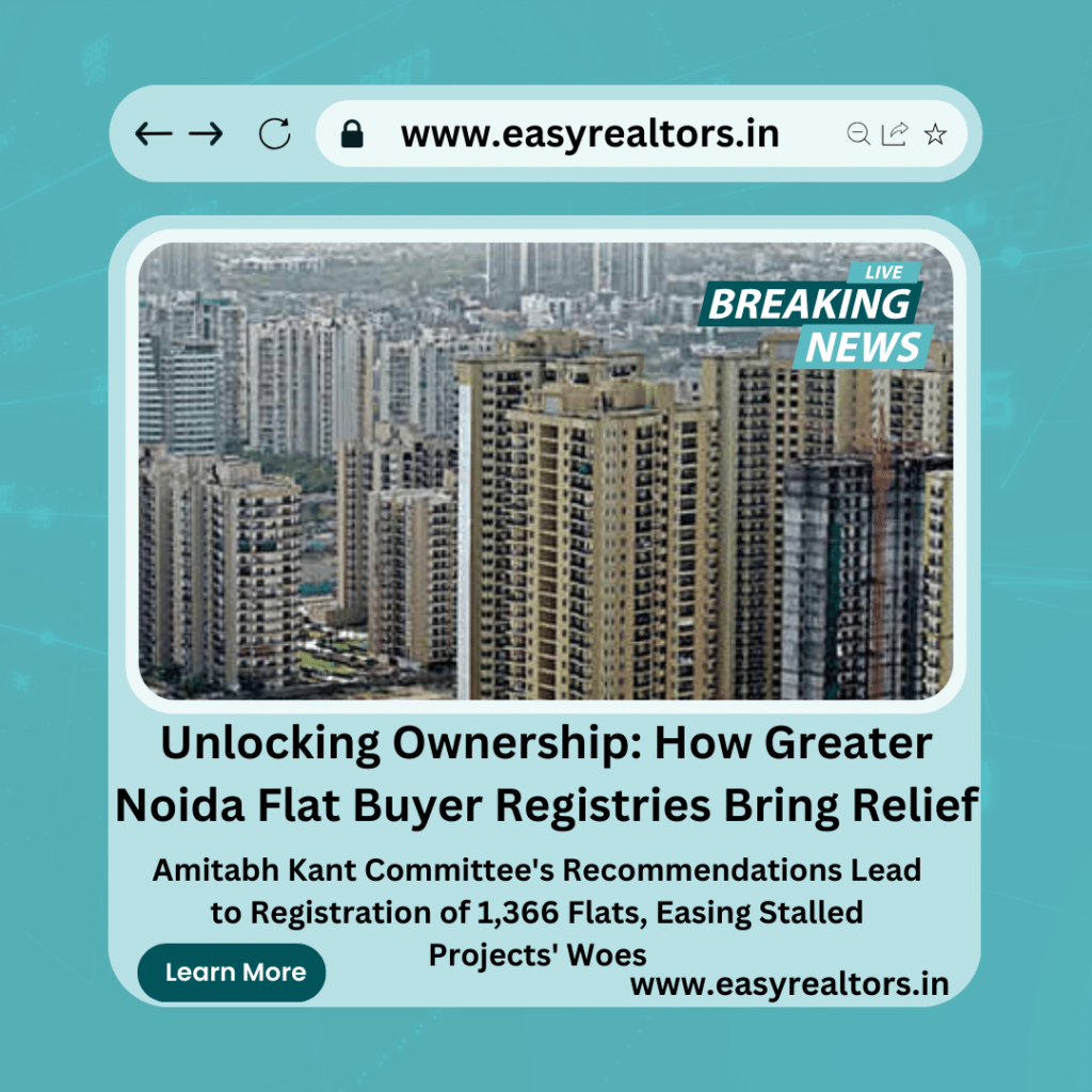 Greater Noida flat buyer registries