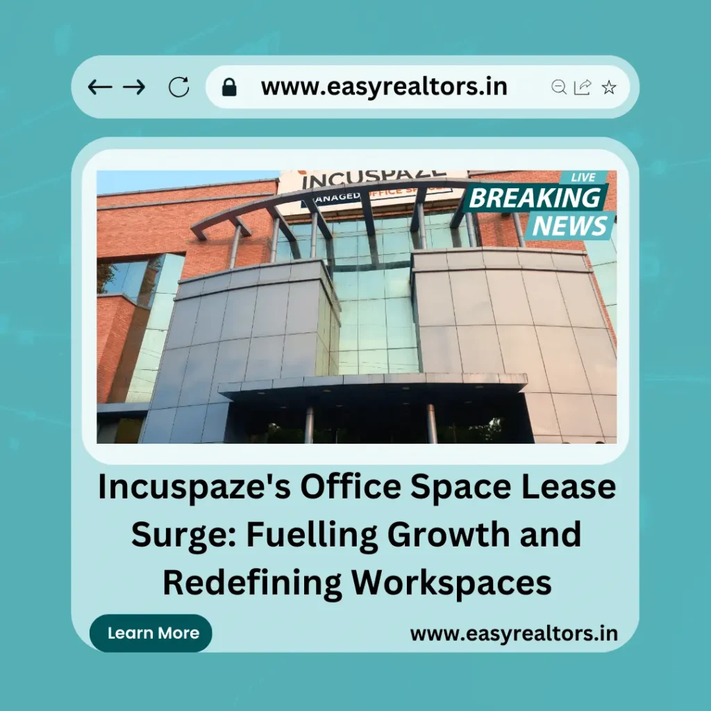Incuspaze Office Space Lease