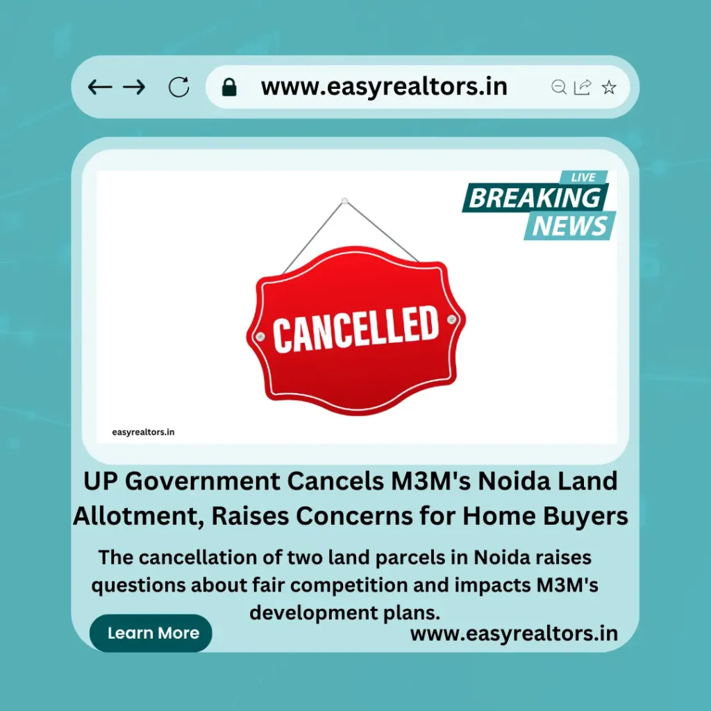 M3M Noida Land Allotment