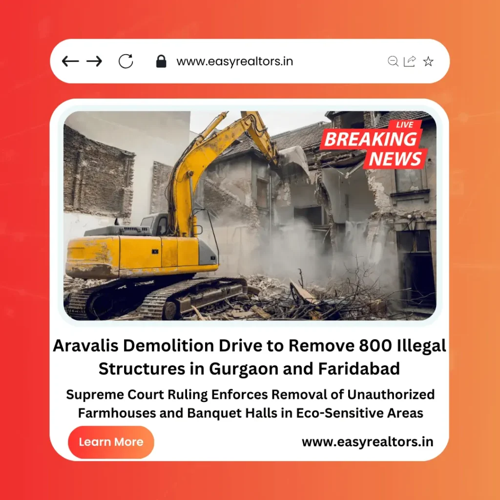 Aravalis demolition