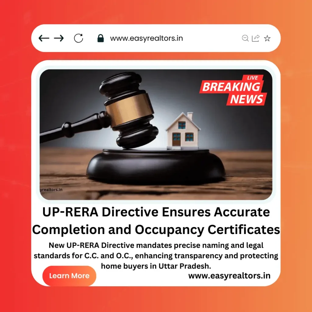 UP-RERA Directive