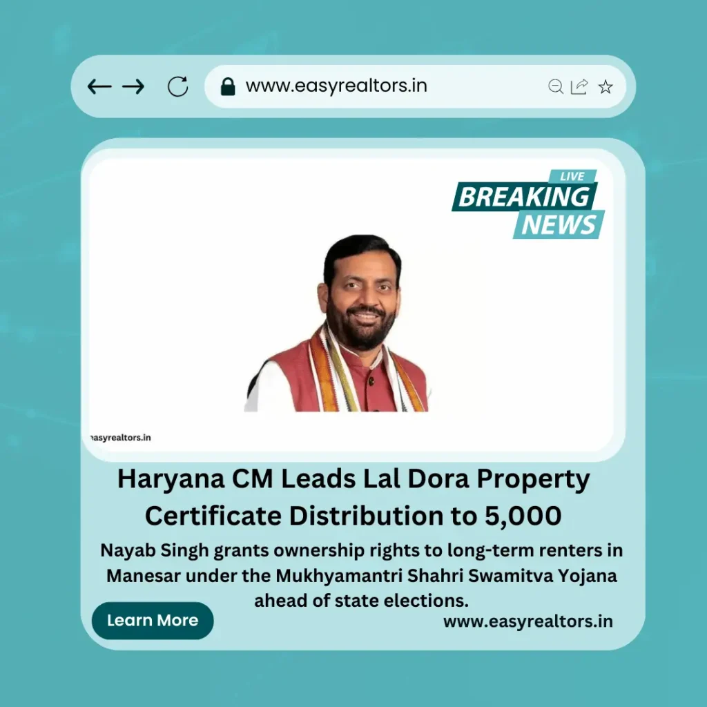Lal Dora Property Certificate distribution