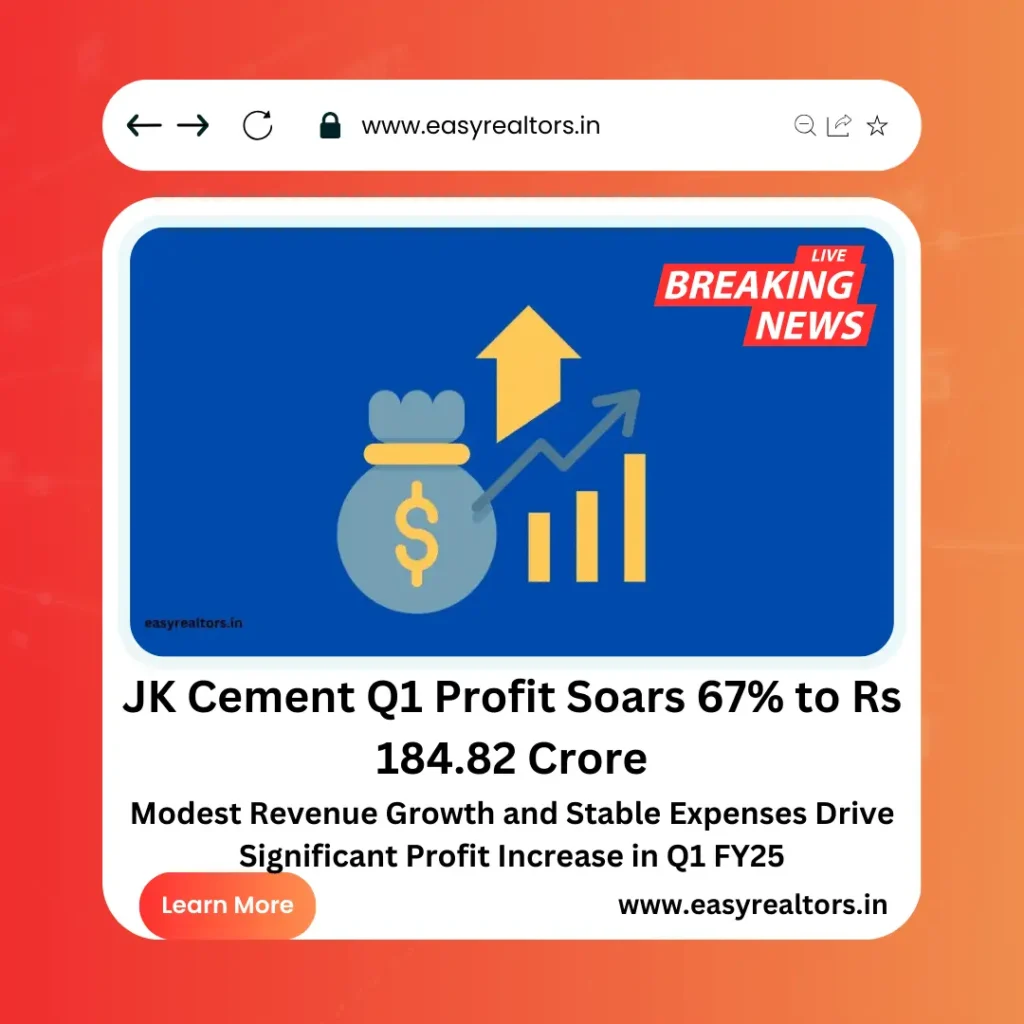  JK Cement Q1 Profit