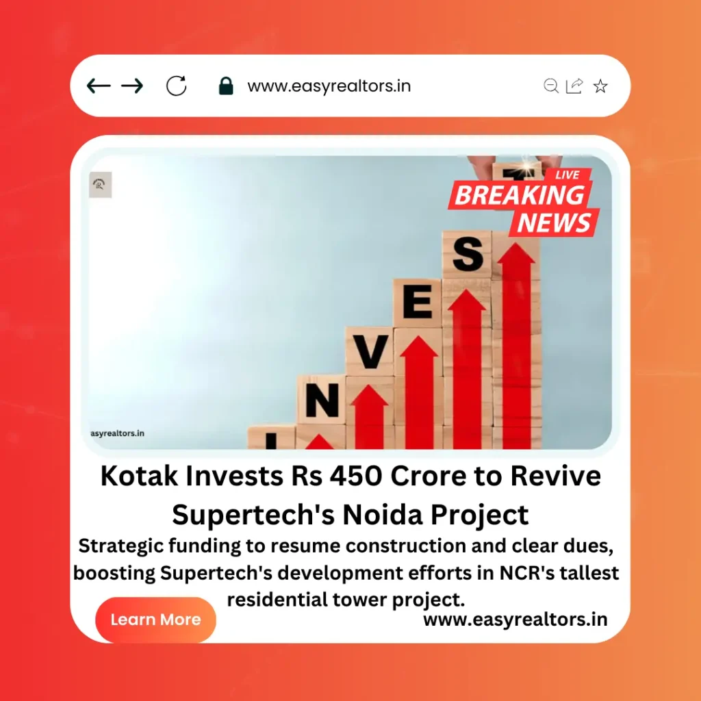 Supertech Stalled Project in Noida