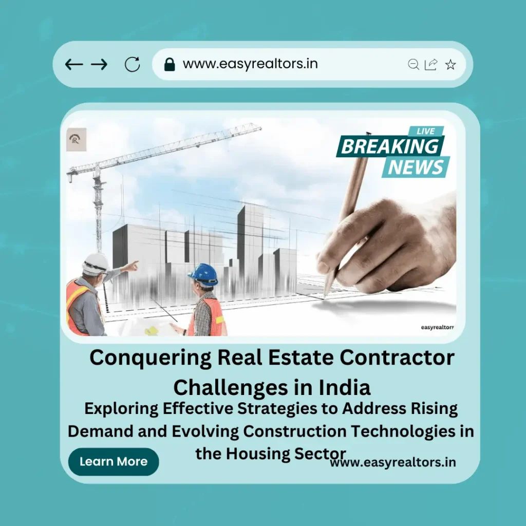 Real Estate Contractor Challenges