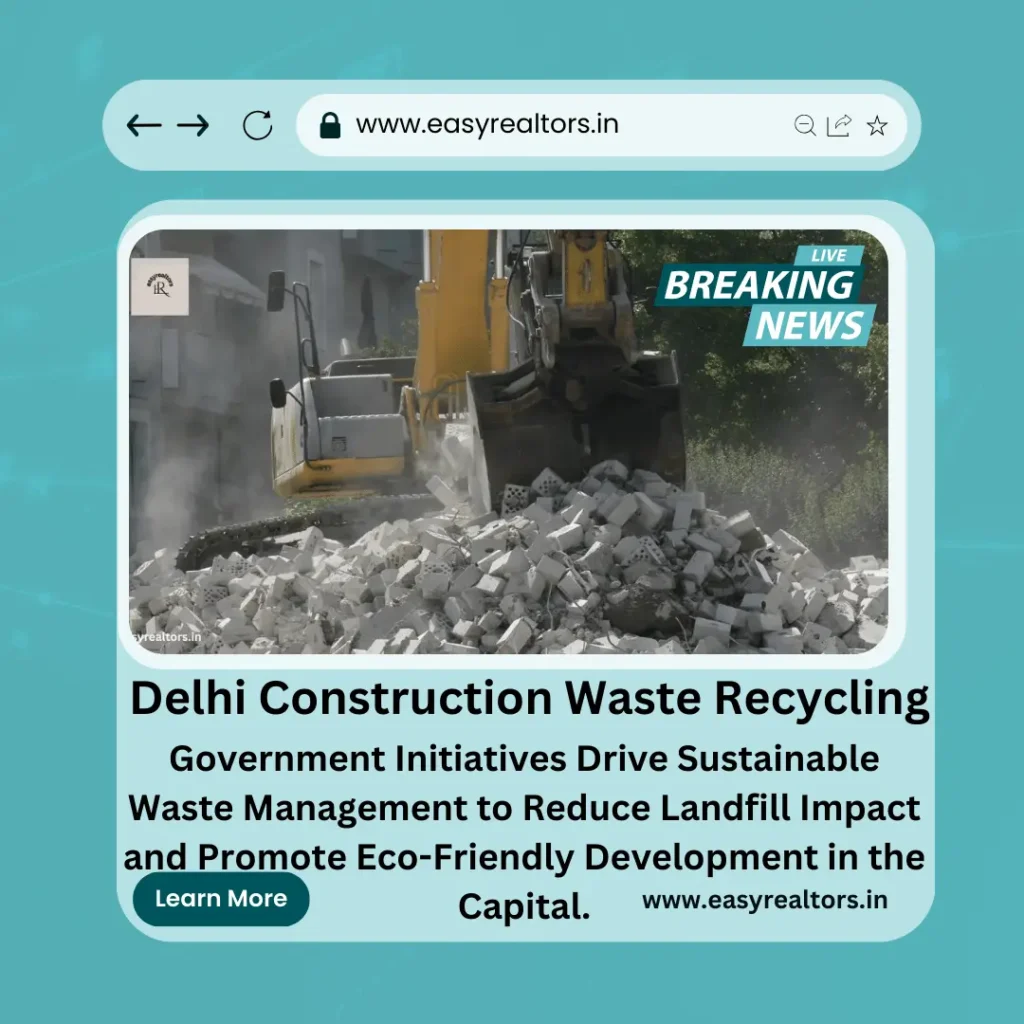Delhi Construction Waste Recycling