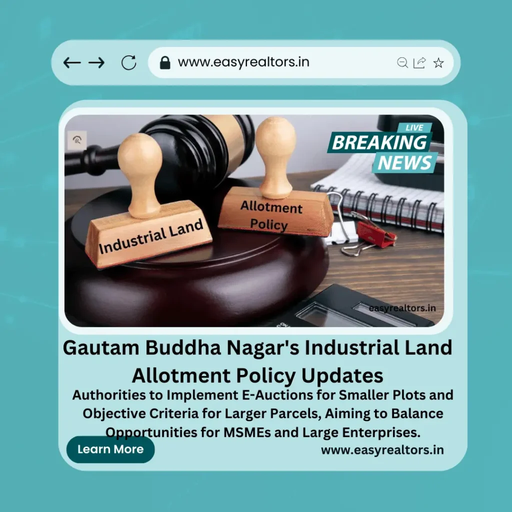 Industrial Land Allotment Policy