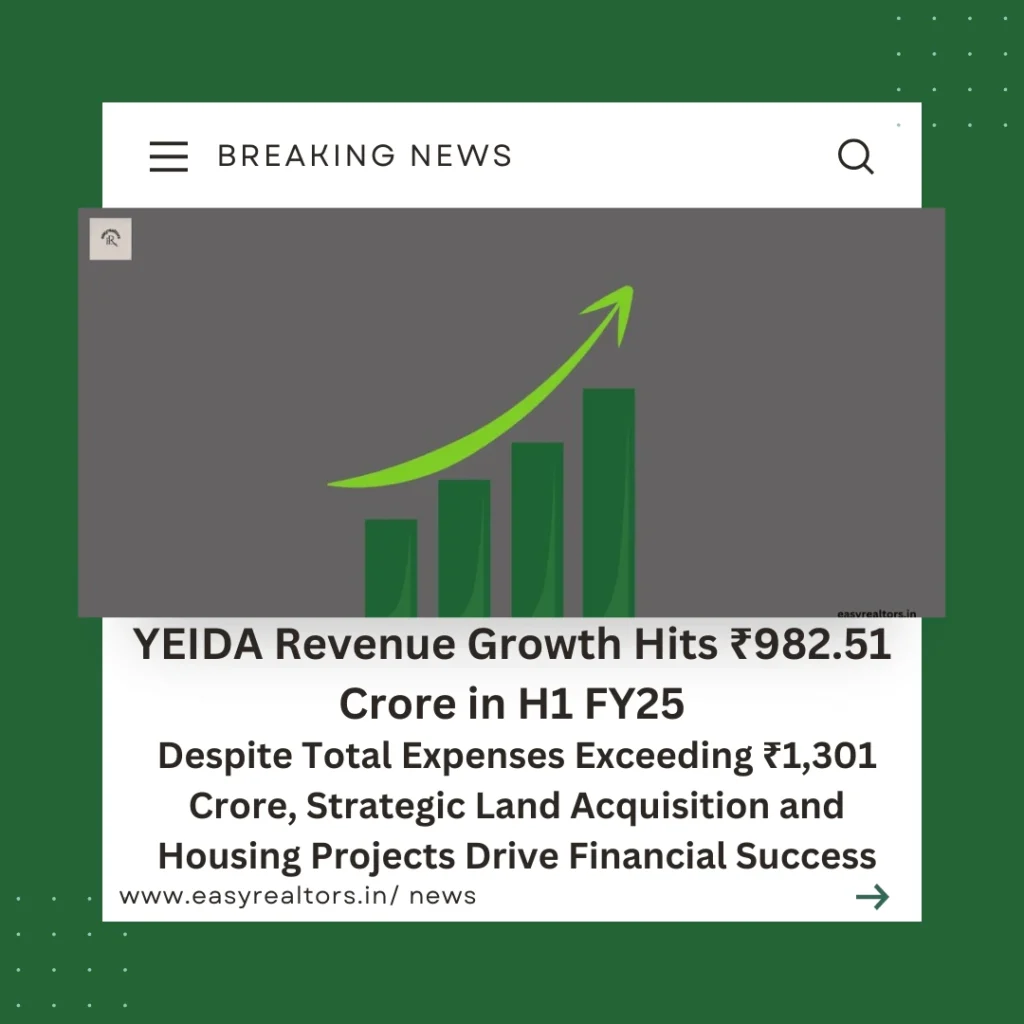 YEIDA Revenue Growth Climbs Despite ₹1,301 Cr in Expenses