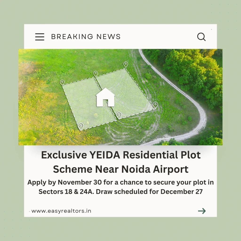 YEIDA Residential Plot Scheme