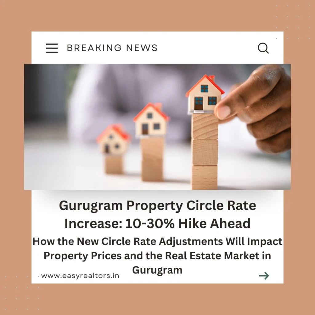 Gurugram Property Circle Rate Increase by 10-30%