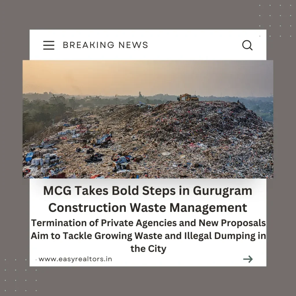 MCG Tackles Gurugram Construction Waste Management Issues