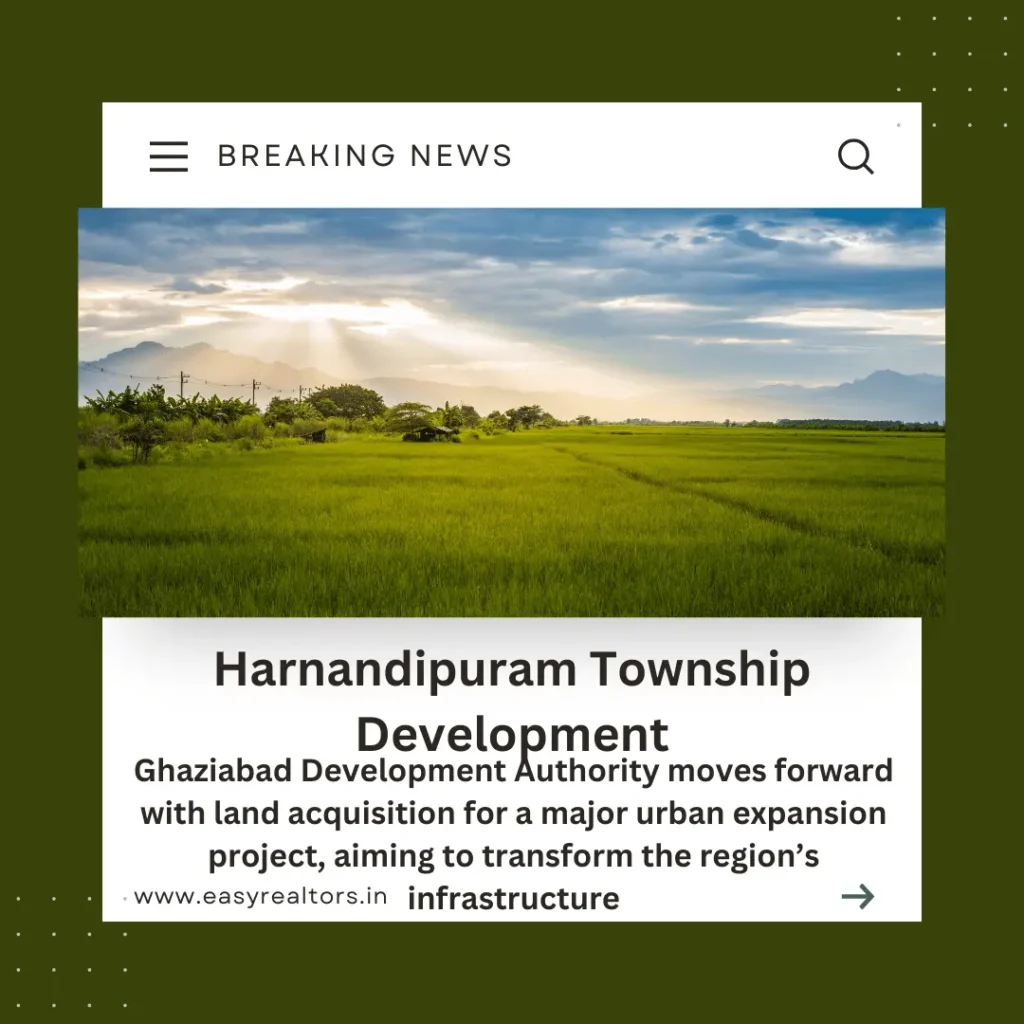 Harnandipuram Township Development: 501 Hectares to Acquire